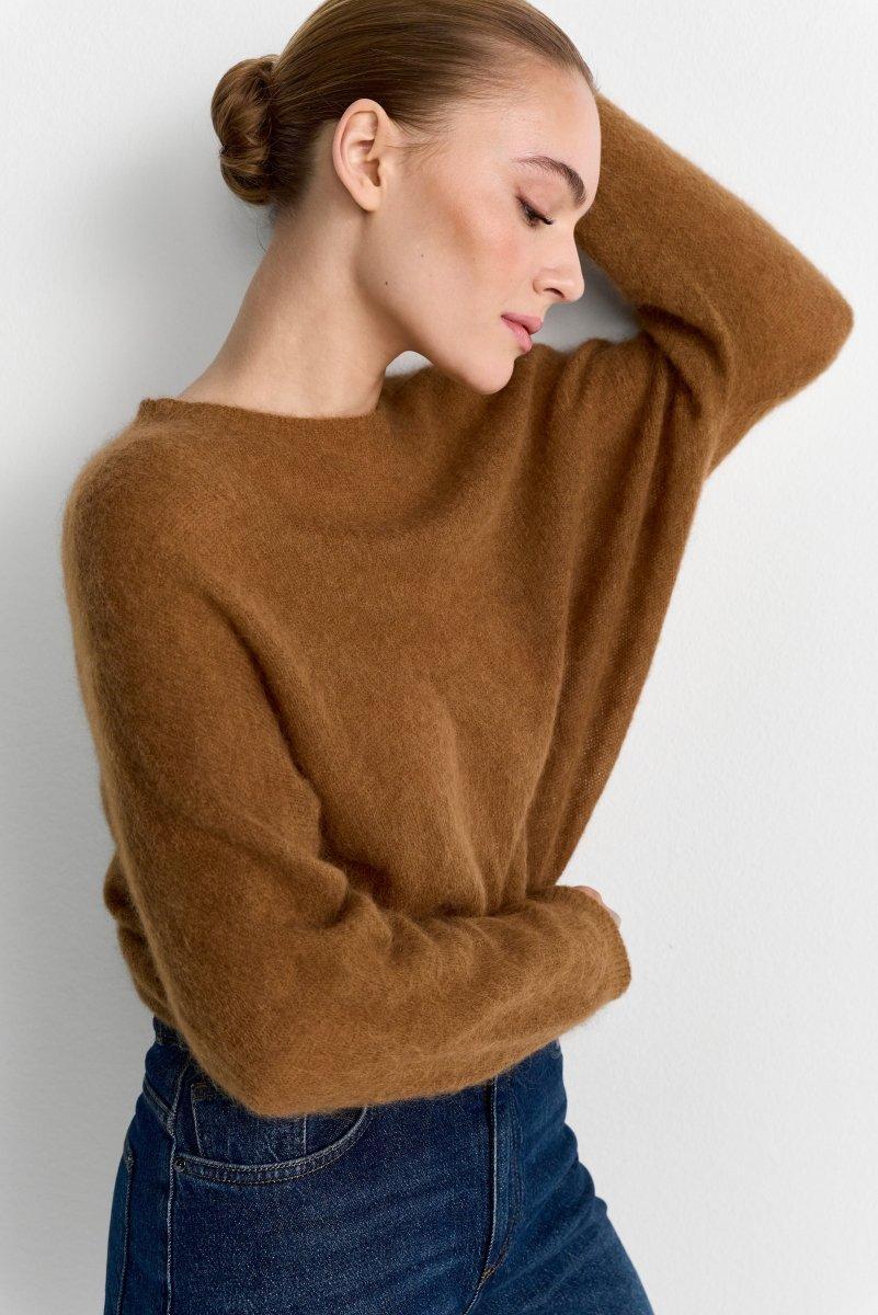 Feinstrickpullover mit Alpaka-Wolle - Image 6