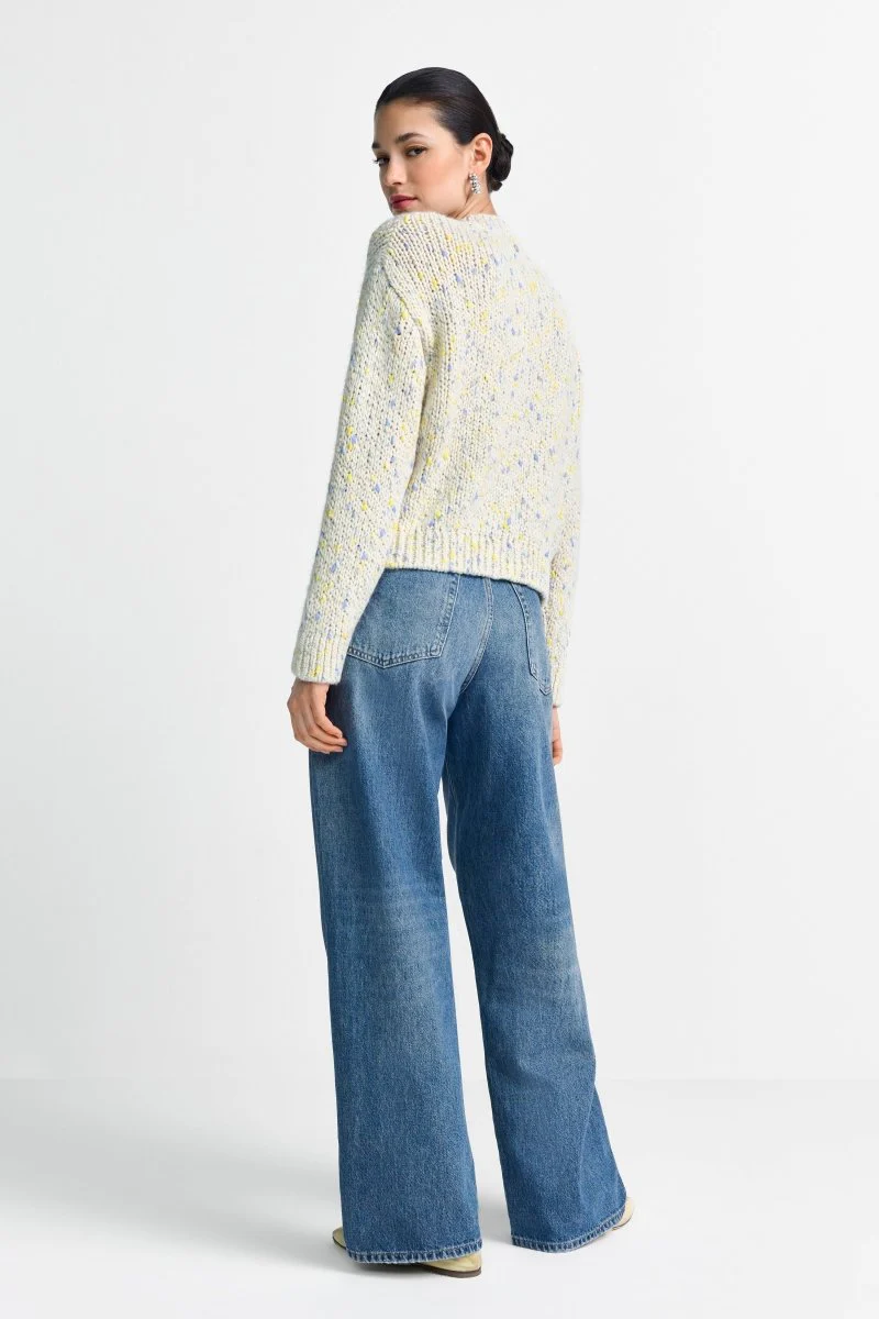 Bouclé-Cardigan mit Knöpfen - Image 4