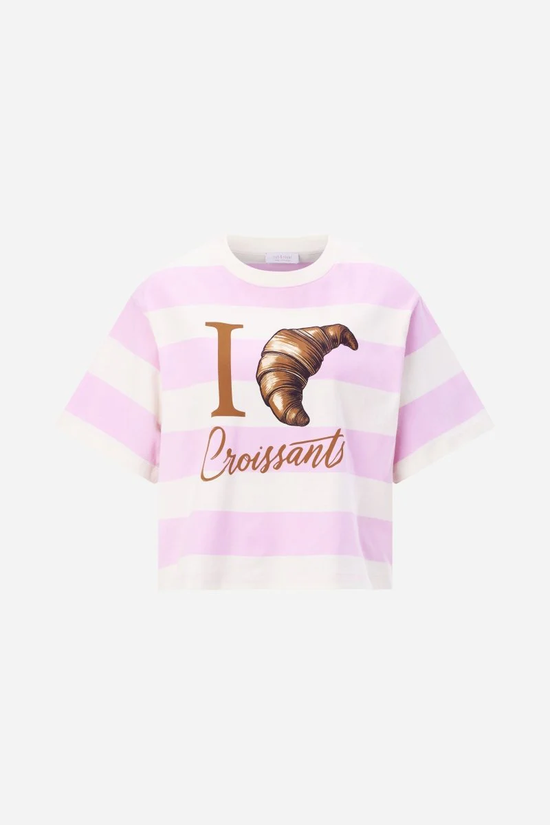 Gestreiftes T-Shirt aus Baumwolle - Image 5