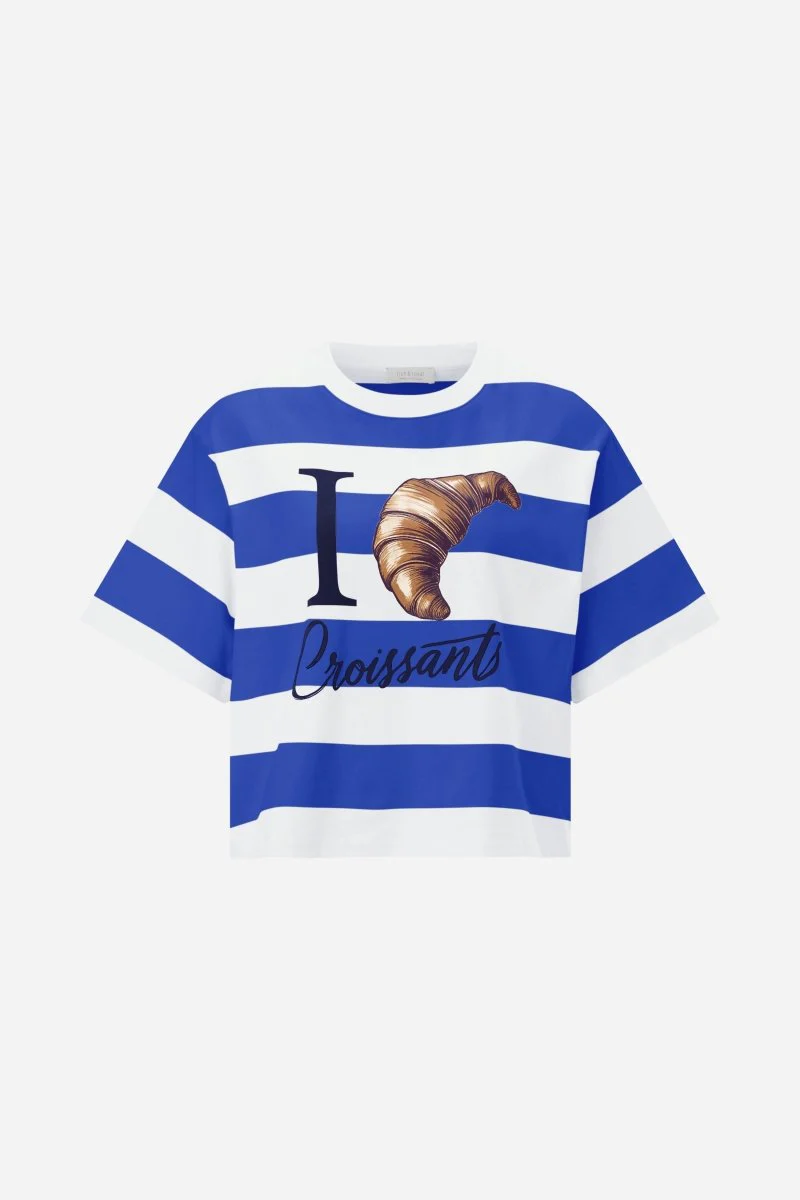 Gestreiftes T-Shirt aus Baumwolle - Image 10