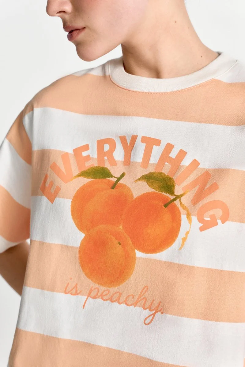 Gestreiftes Cropped-T-Shirt - Image 3