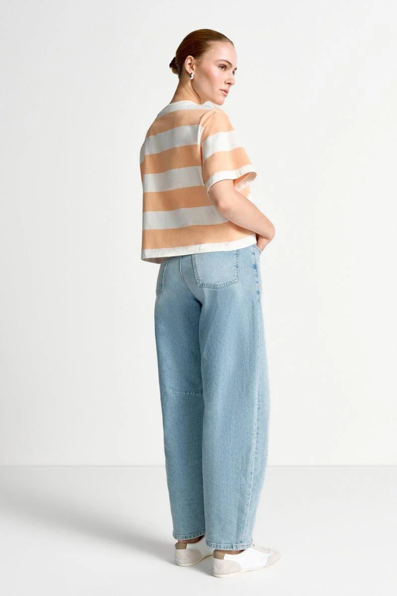 Gestreiftes Cropped-T-Shirt - Image 4