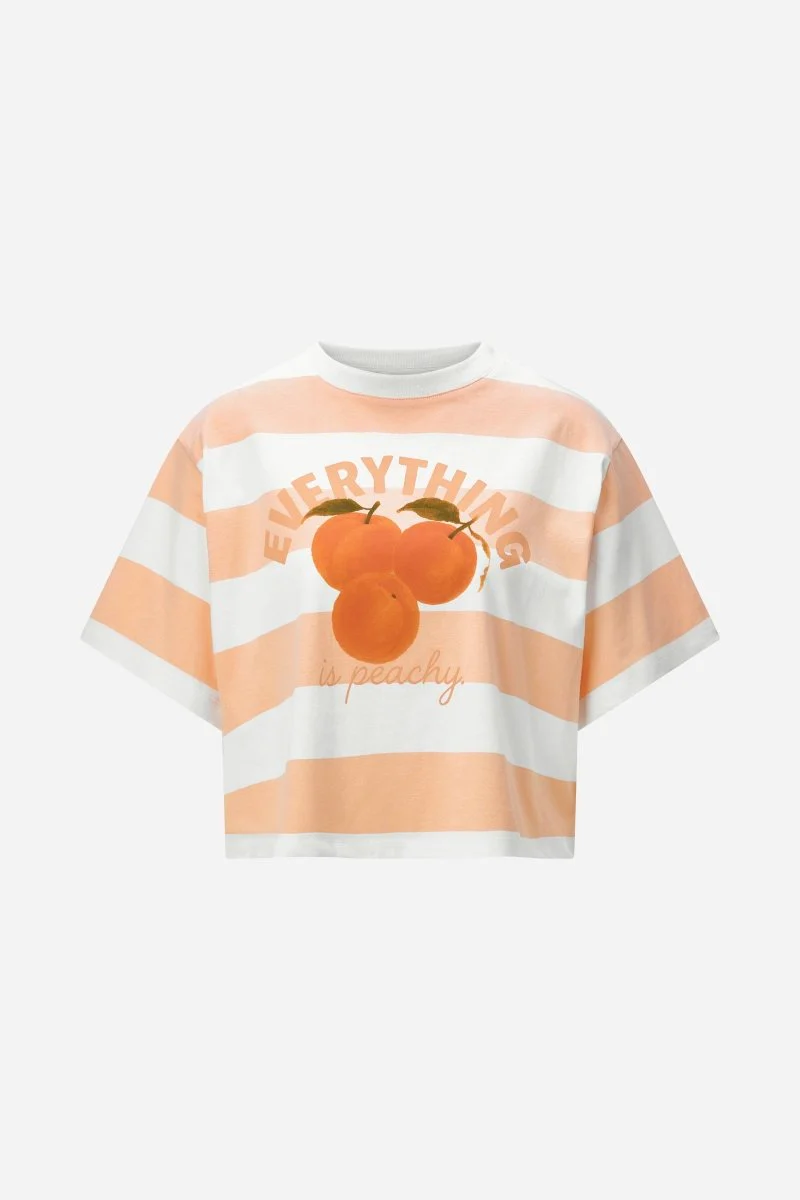 Gestreiftes Cropped-T-Shirt - Image 5