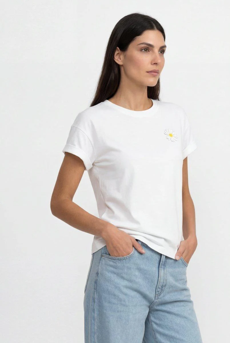 T‑Shirt mit Stickerei - Image 4