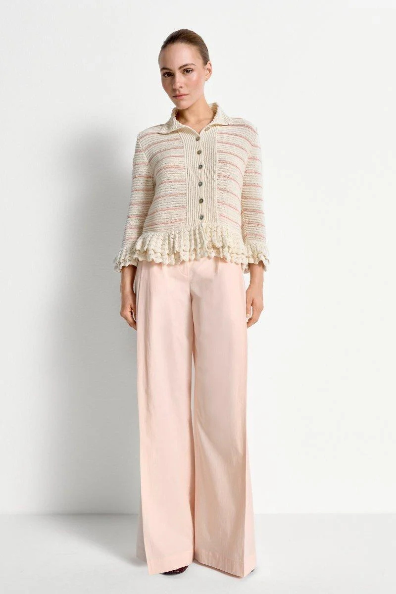 Strickcardigan mit Rüschen - Image 4
