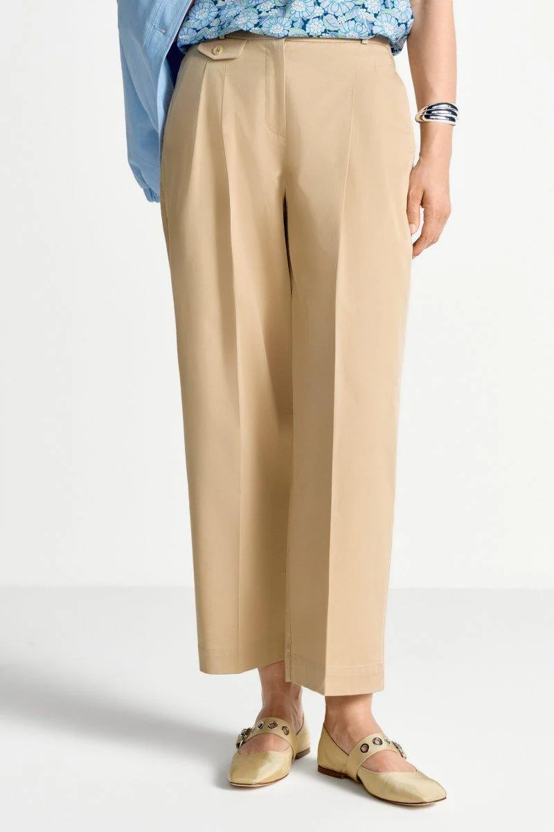 High-Waist-Bundfaltenhose - Image 3