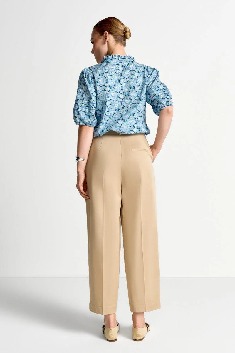 High-Waist-Bundfaltenhose - Image 4