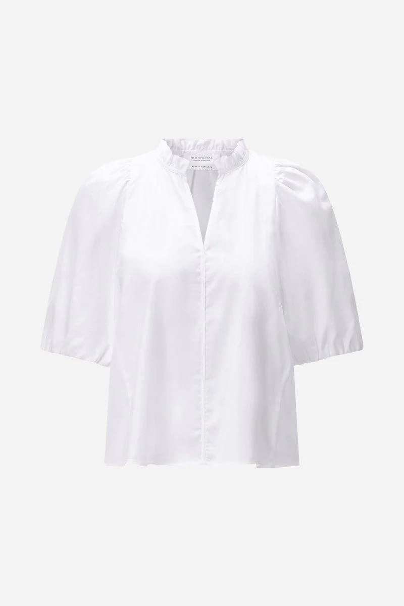 Bluse mit Rüschenkragen - Image 5
