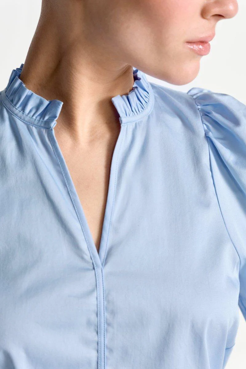 Bluse mit Rüschenkragen - Image 8