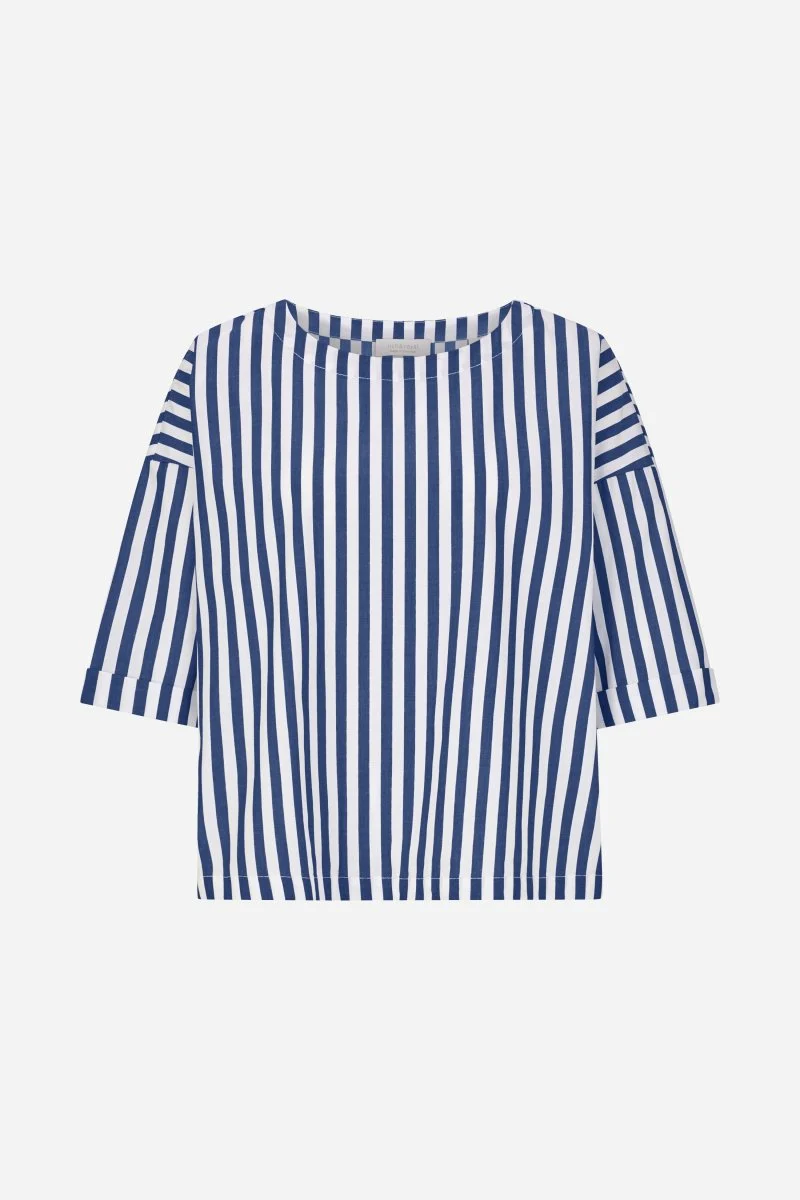 Gestreiftes Crop-Shirt - Image 8