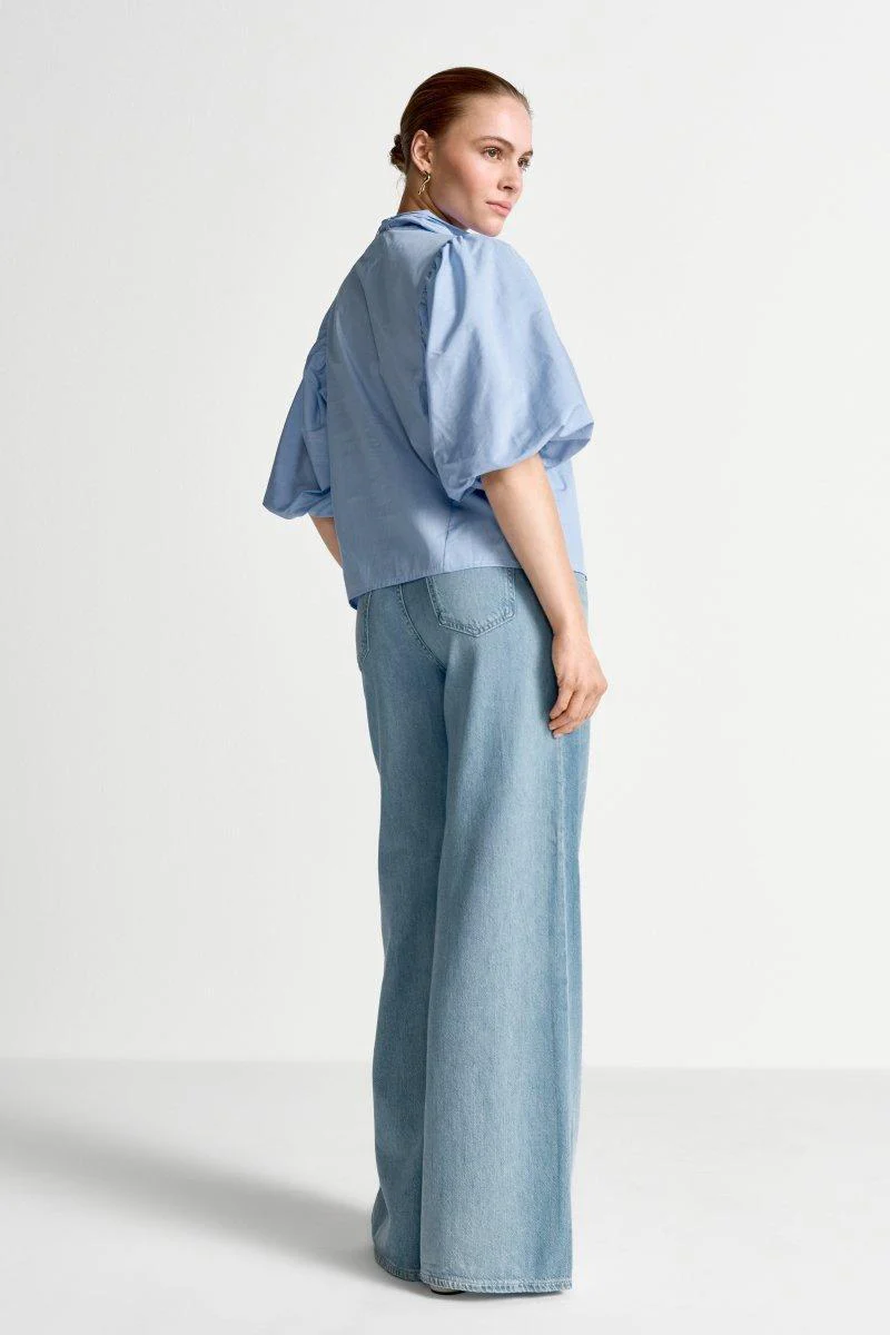 Bluse mit Schleifenkragen - Image 5