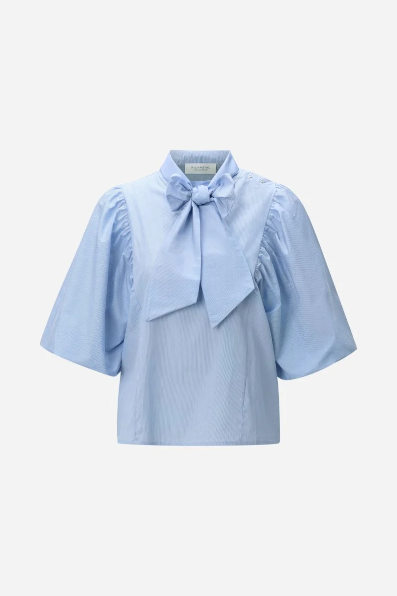 Bluse mit Schleifenkragen - Image 6