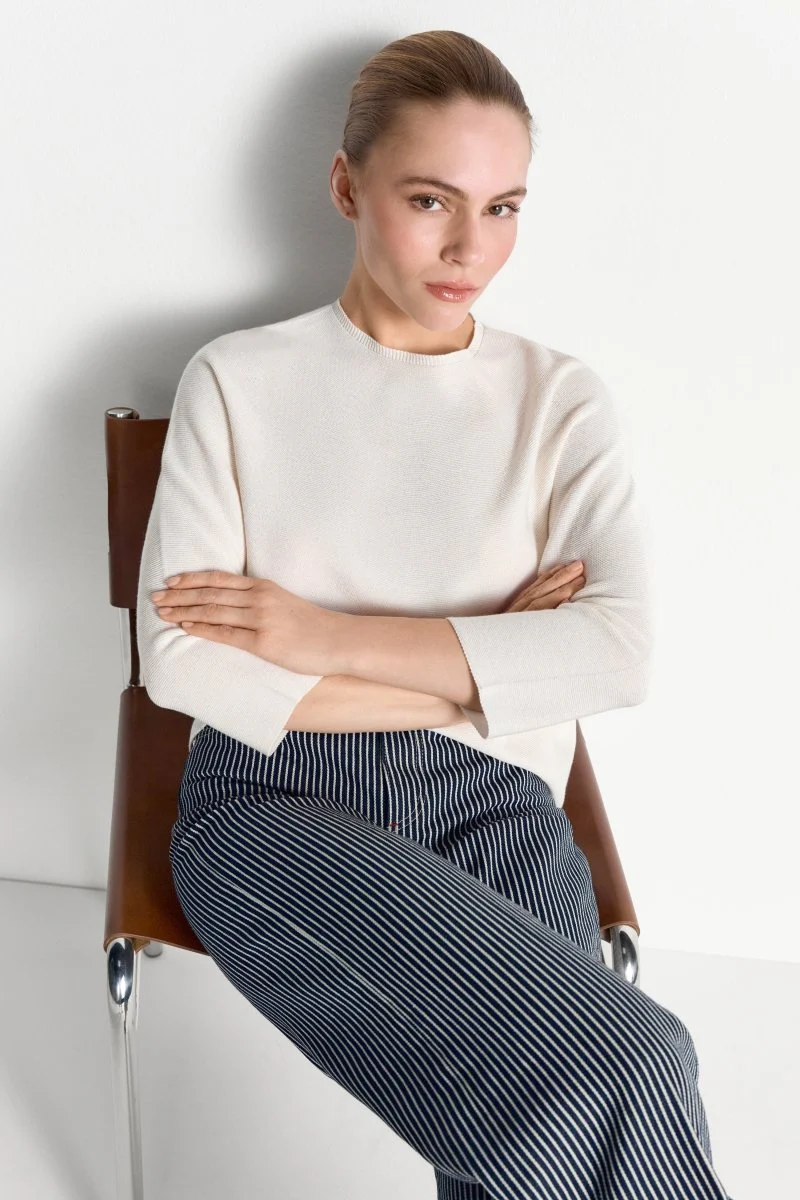 Feinstrickpullover mit Crewneck - Image 6