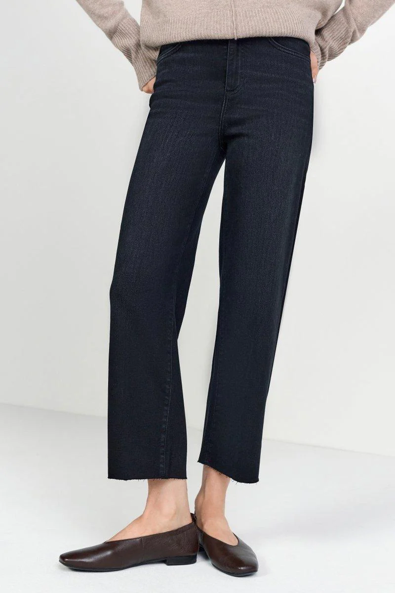 Dunkle Denim Culotte - Image 3