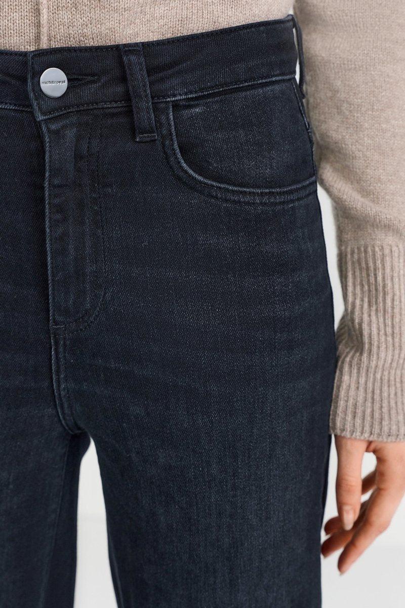Dunkle Denim Culotte - Image 4