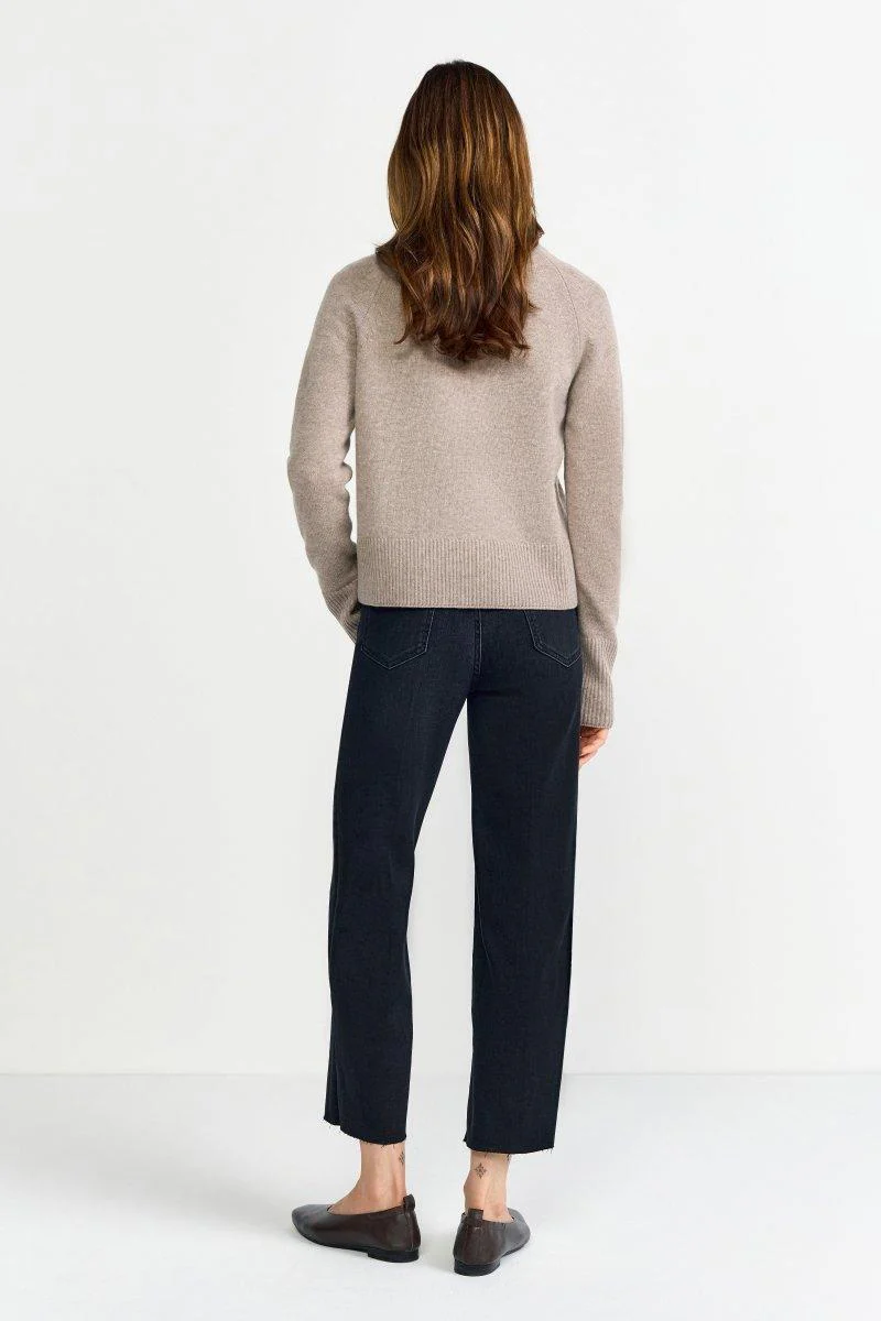 Dunkle Denim Culotte - Image 5