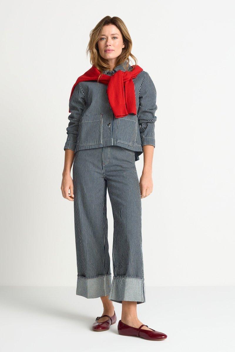 Jeans mit Nadelstreifen - Image 6