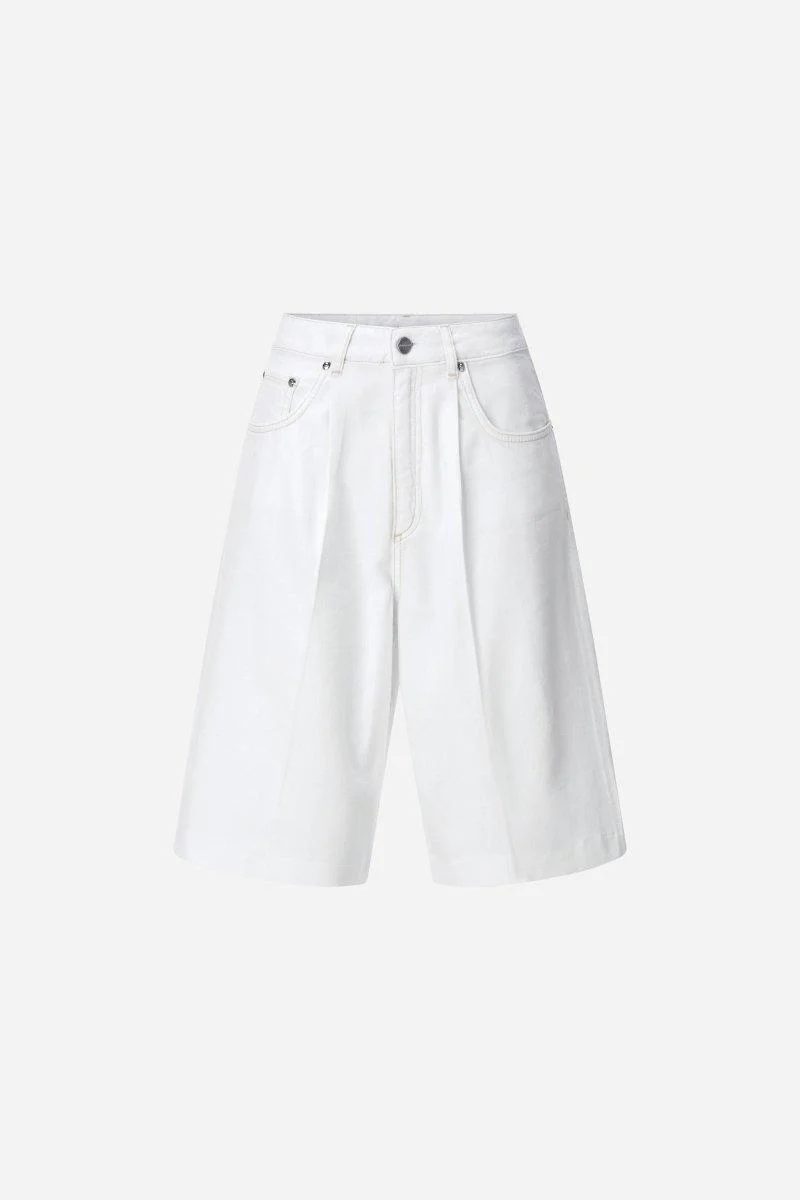 Weiße Bermuda-Shorts - Image 5