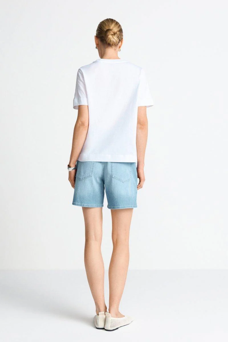 Weißes Statement-T-Shirt - Image 5