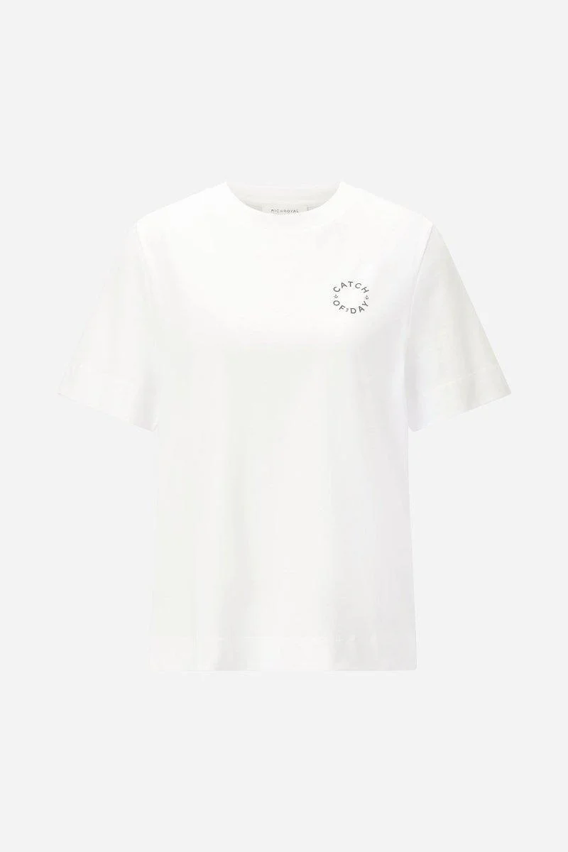 Langes T-Shirt mit Brustprint - Image 6