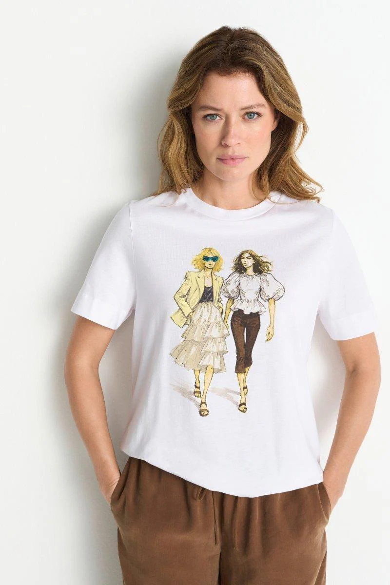 T-Shirt mit Fashion-Print - Image 2