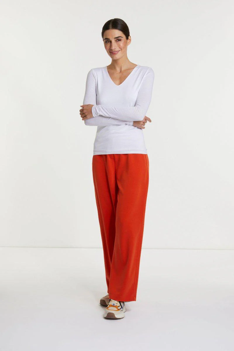 Longsleeve mit V-Neck - Image 3