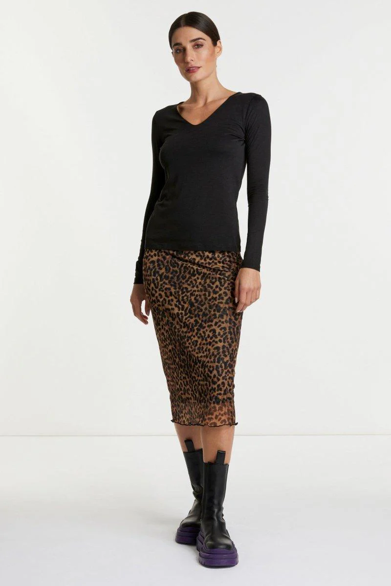 Longsleeve mit V-Neck - Image 6