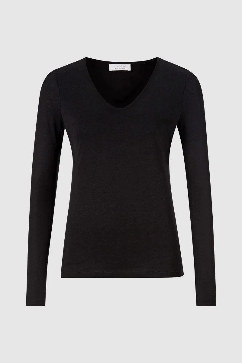Longsleeve mit V-Neck - Image 7