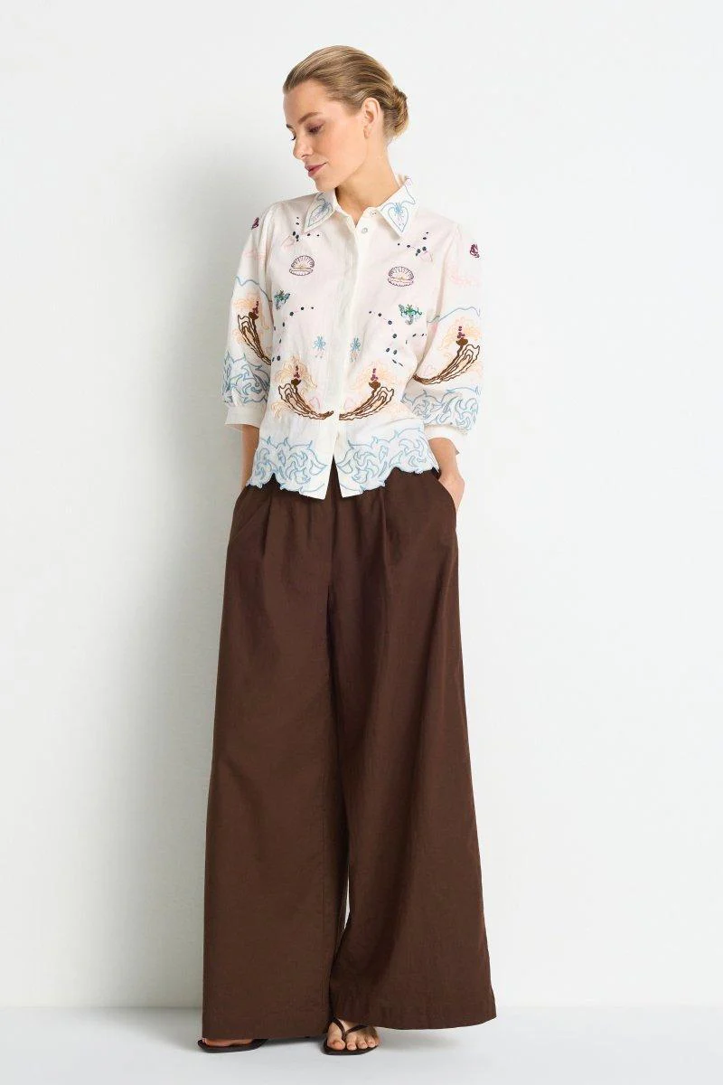 Bluse mit Stickerei - Image 3