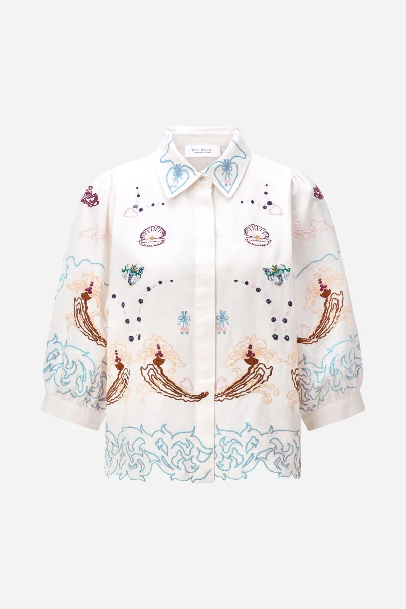 Bluse mit Stickerei - Image 6