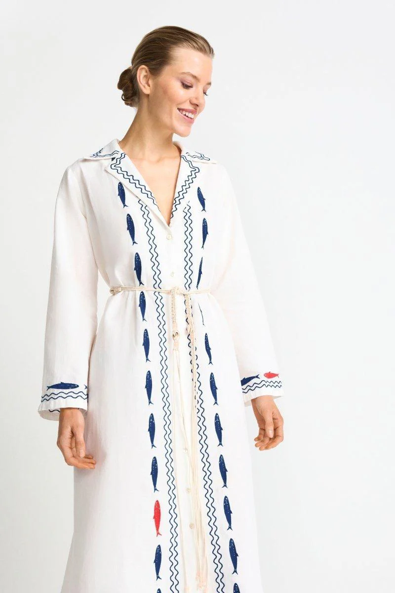 Blusenkleid mit Stickerei - Image 3