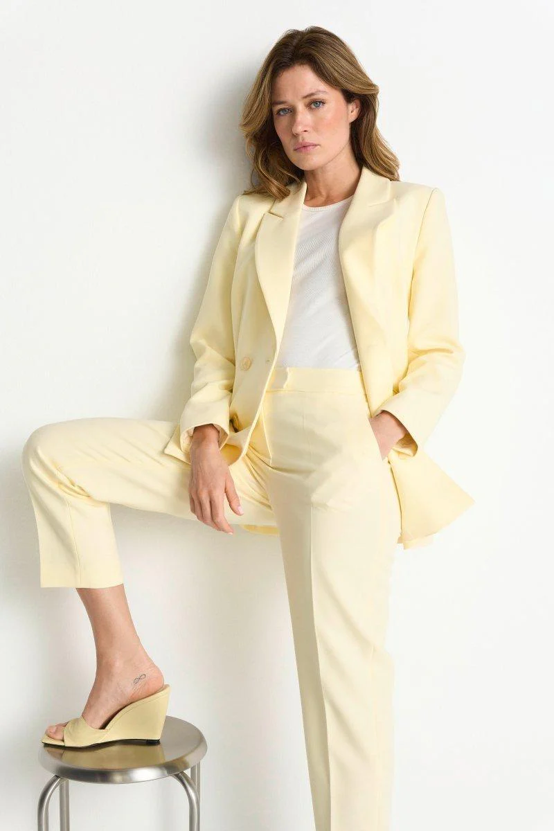Gelber Blazer mit Taillierung - Image 4