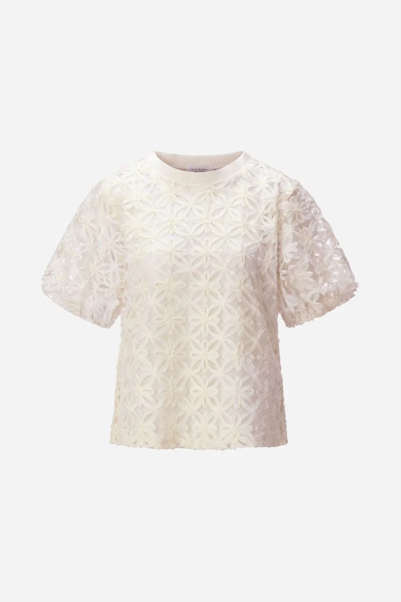 T-Shirt aus Spitze - Image 5