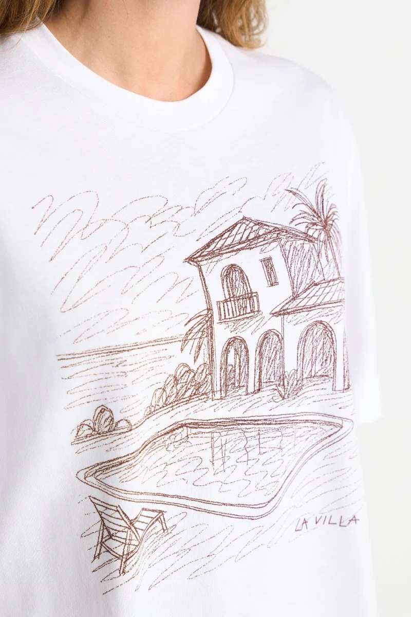 Oversize-T-Shirt mit Print - Image 4