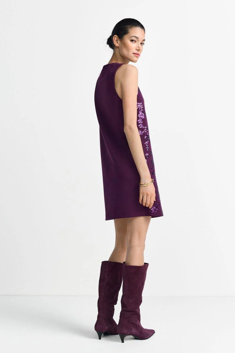 Minikleid mit Paillettenverzierung - Image 4