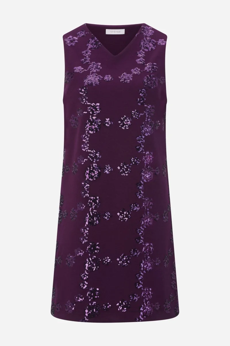Minikleid mit Paillettenverzierung - Image 5