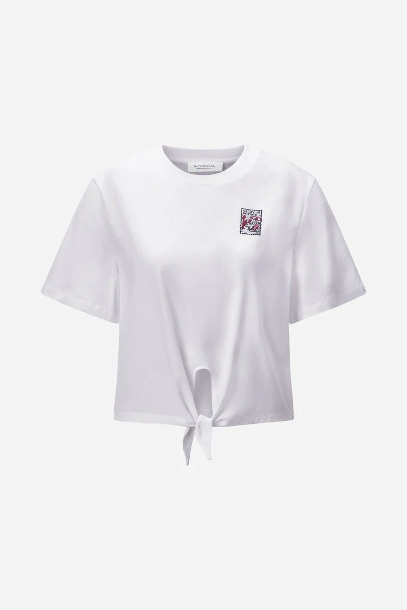 T-Shirt mit Knoten - Image 3