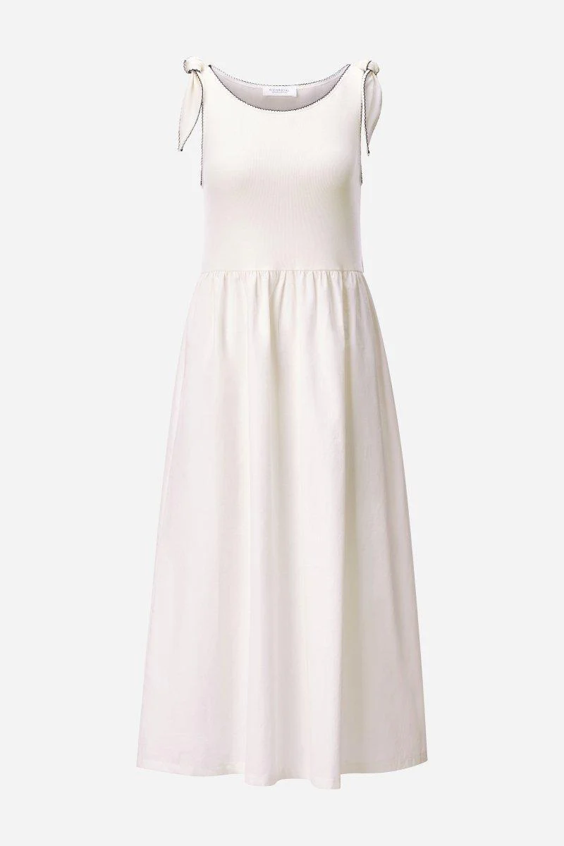 Midikleid mit Schleifenträgern - Image 6