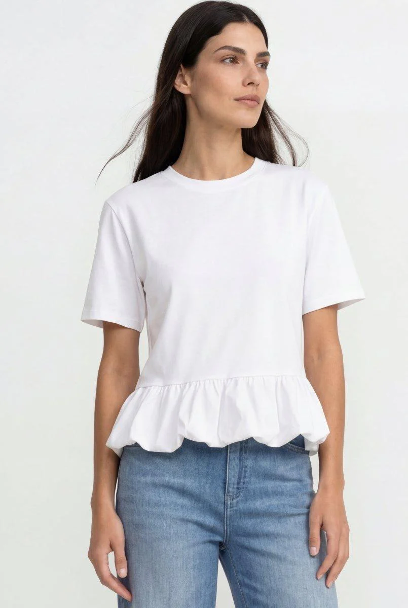 Shirt mit Volantsaum - Image 4
