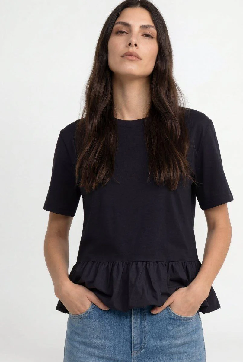 Shirt mit Volantsaum - Image 6