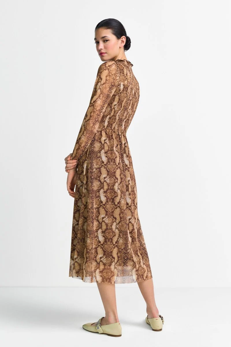 Maxikleid Python-Mesh - Image 4