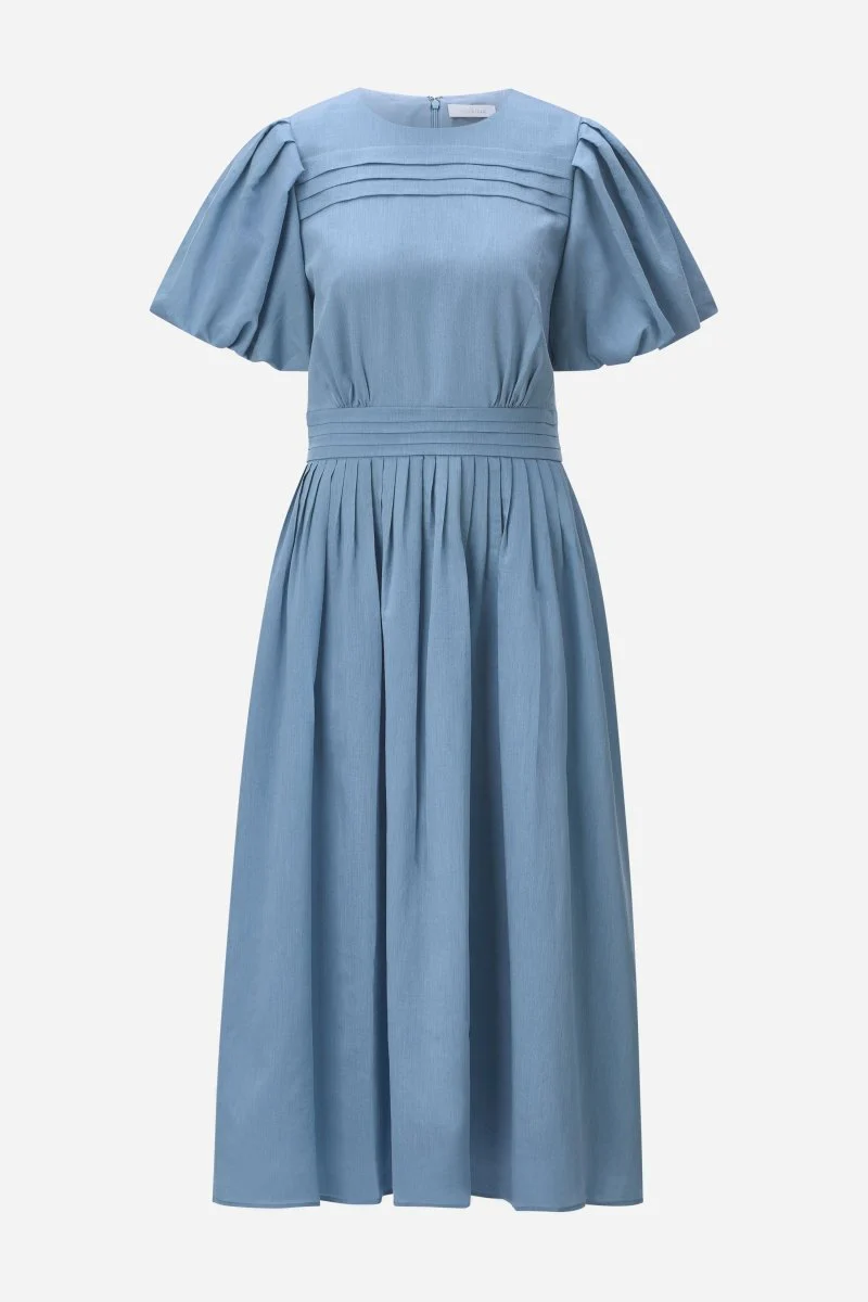 Midikleid mit Ballonärmeln - Image 5