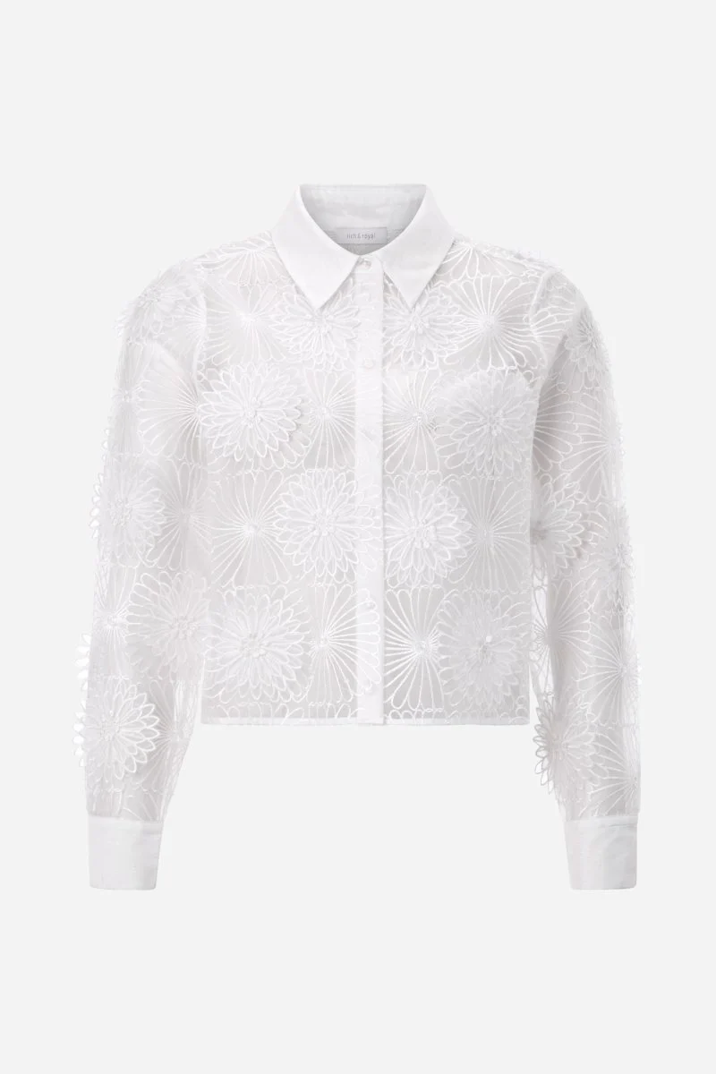 Transparente Organza-Bluse - Image 6