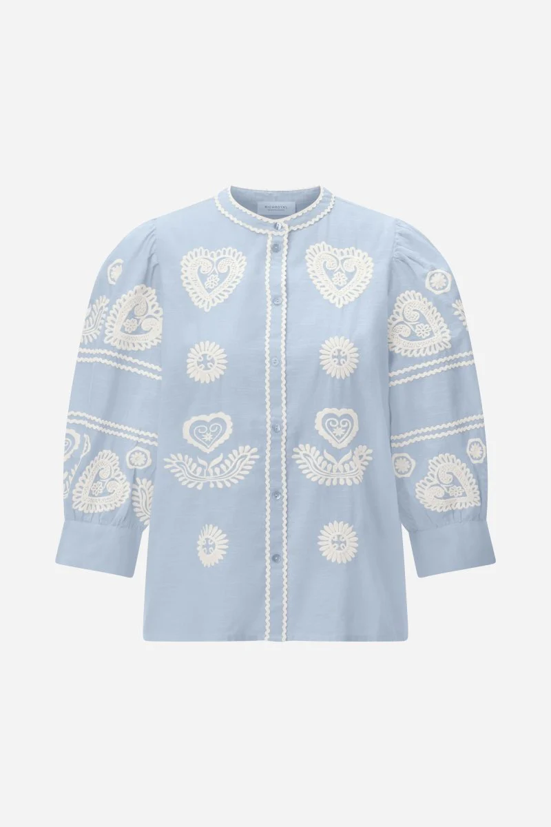 Boho-Bluse mit Stickerei - Image 10