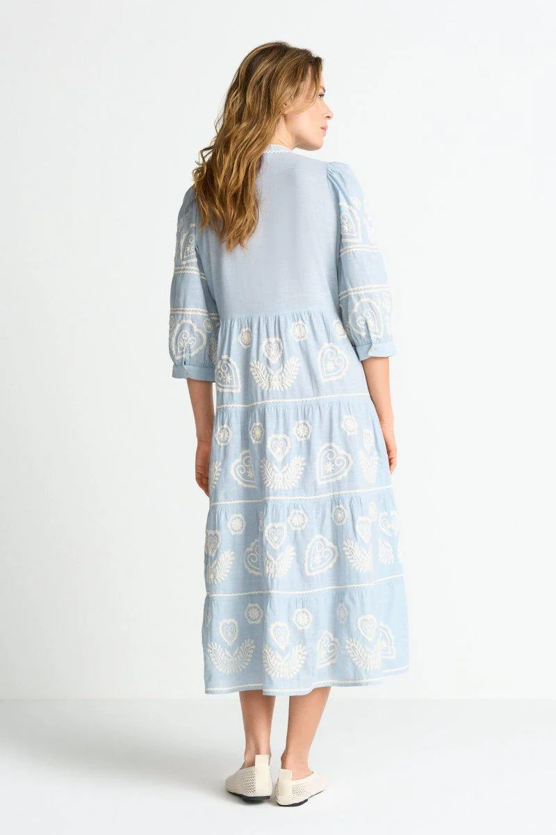 Boho-Kleid mit Stickerei - Image 4