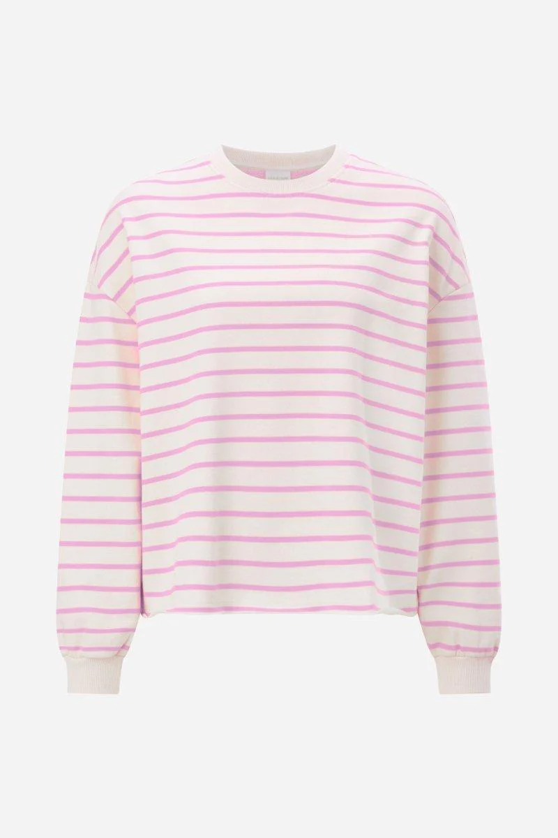 Gestreiftes Oversize-Sweatshirt - Image 10