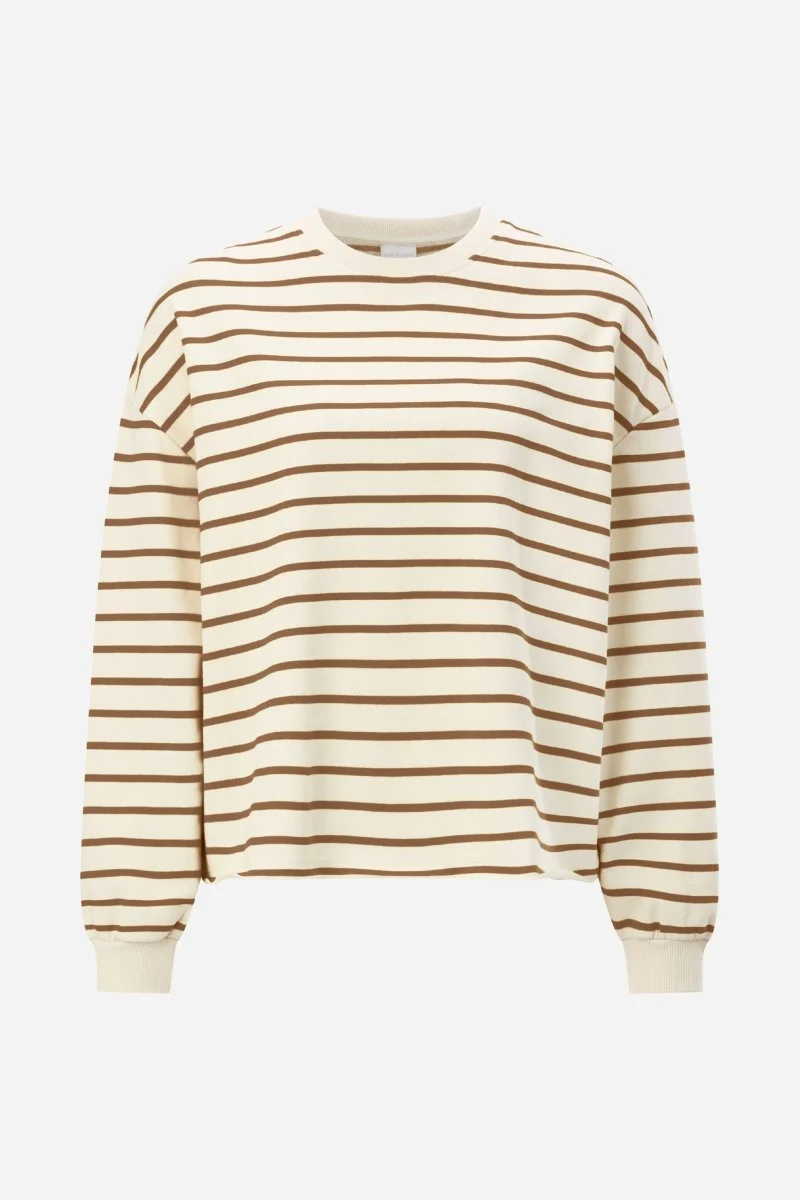 Gestreiftes Oversize-Sweatshirt - Image 15