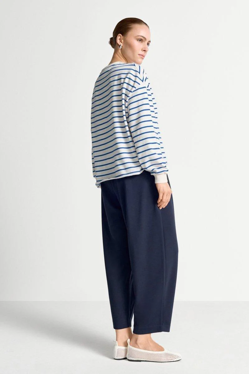 Gestreiftes Oversize-Sweatshirt - Image 3