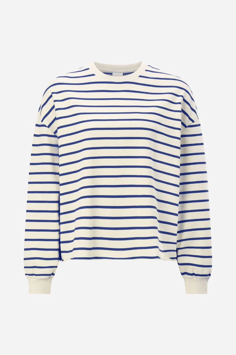 Gestreiftes Oversize-Sweatshirt - Image 5