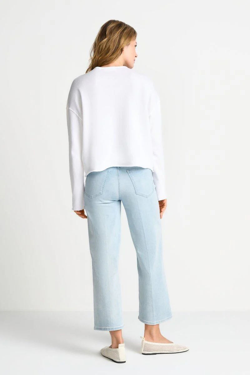 Cropped Sweatshirt mit Brusttasche - Image 3